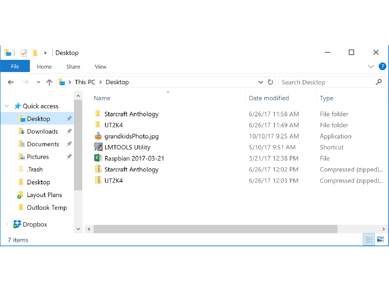 windows explorer, figure 5, windows ten
